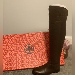NIB, TORY BURCH SIMONE OVER THE KNEE BOOT